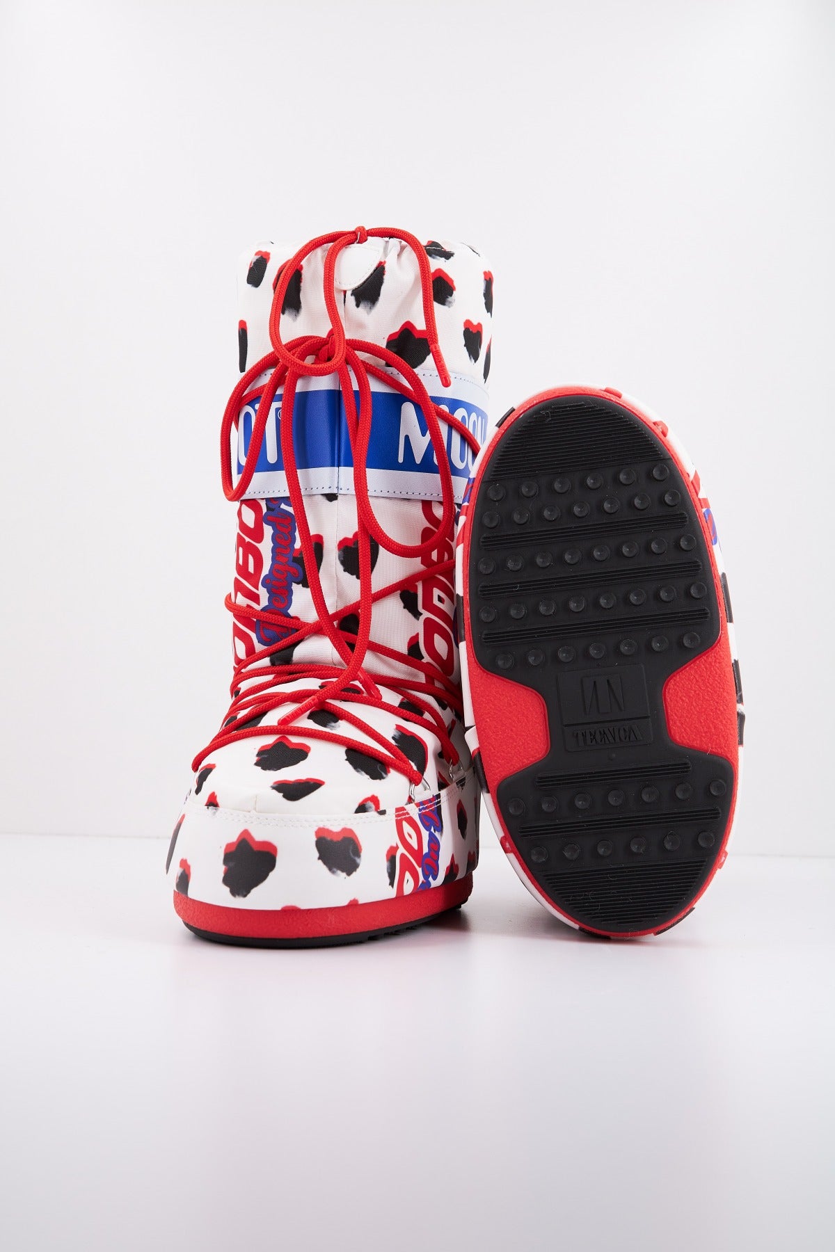 MOON BOOT  MB ICON RETROBIKER en color BLANCO  (4)