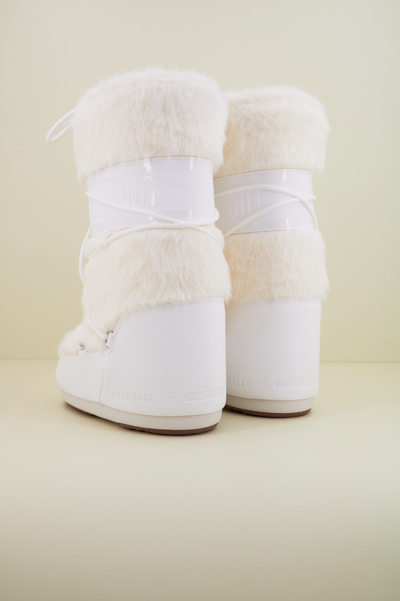 MOON BOOT MB ICON FAUX FUR en color BLANCO  (3)