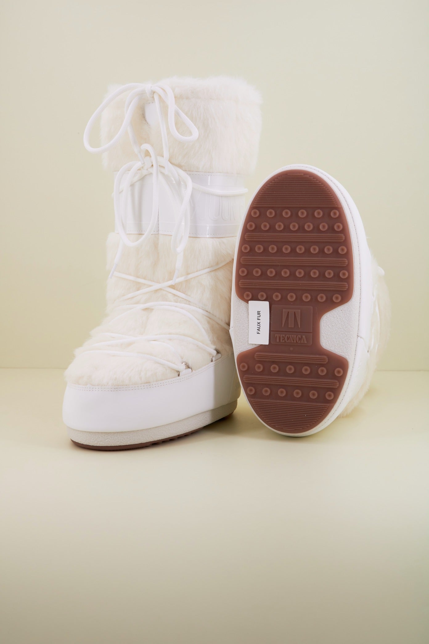 MOON BOOT MB ICON FAUX FUR en color BLANCO  (4)