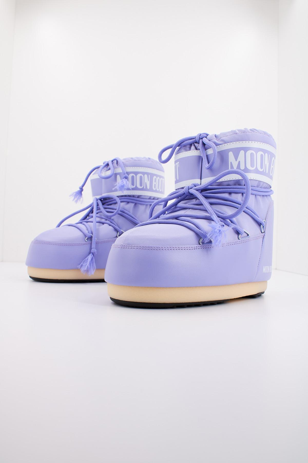 MOON BOOT ICON LOW NYLON   en color VIOLETA  (2)