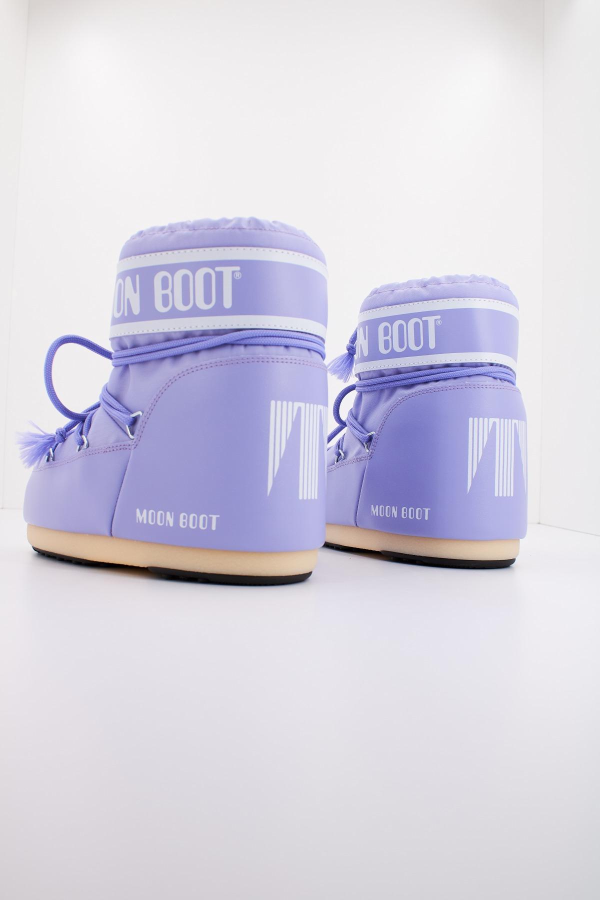 MOON BOOT ICON LOW NYLON   en color VIOLETA  (3)