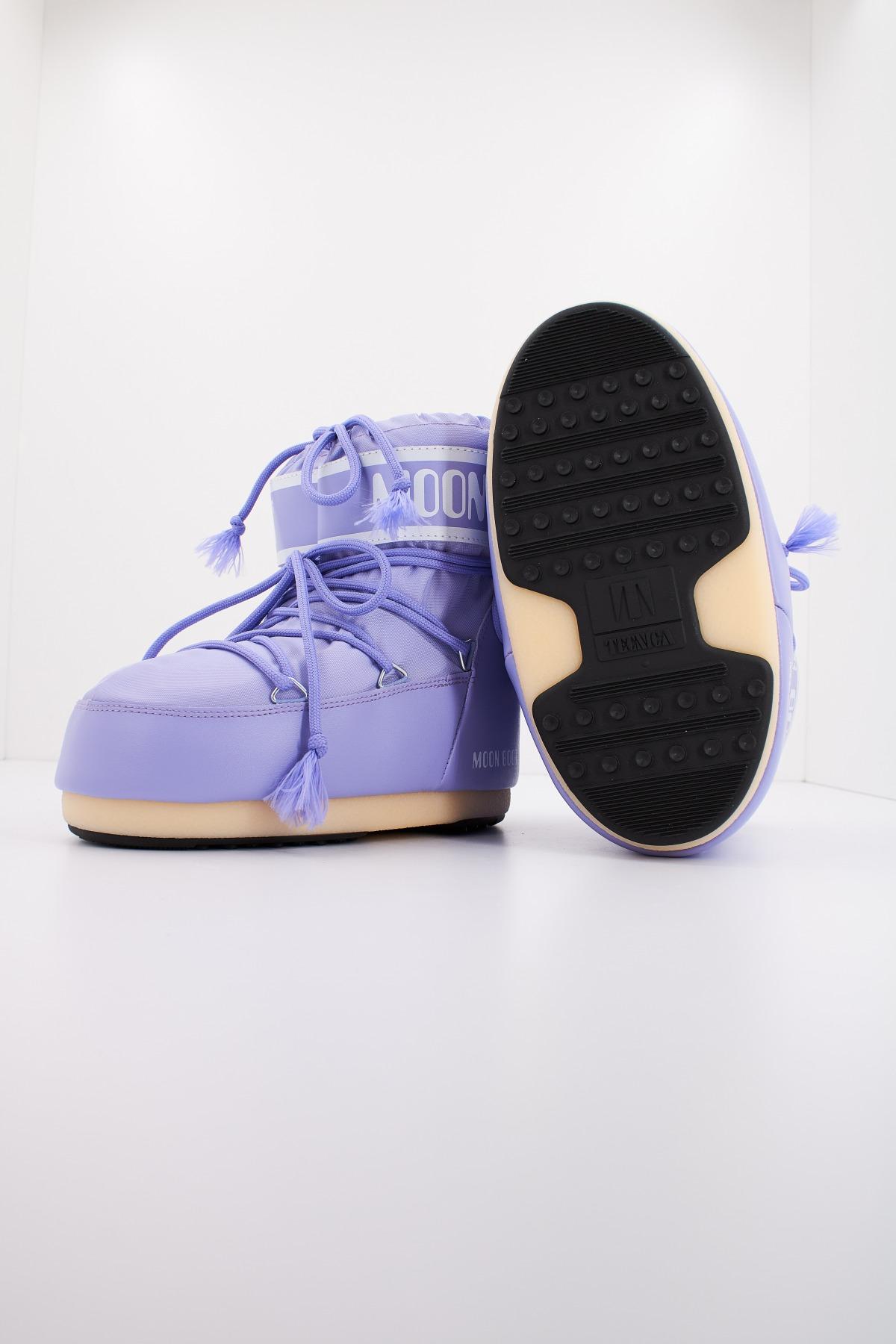 MOON BOOT ICON LOW NYLON   en color VIOLETA  (4)