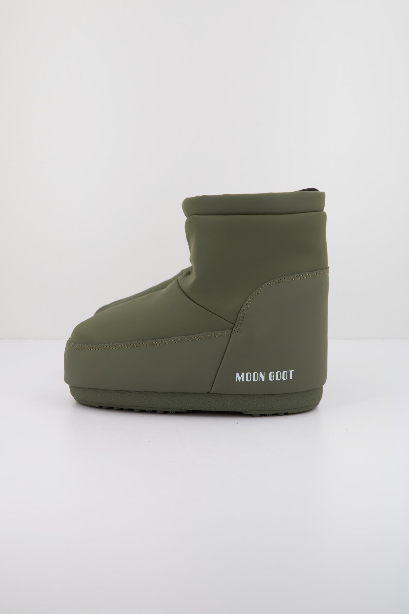 MOON BOOT MB ICON LOW NOLAC en color VERDE  (1)