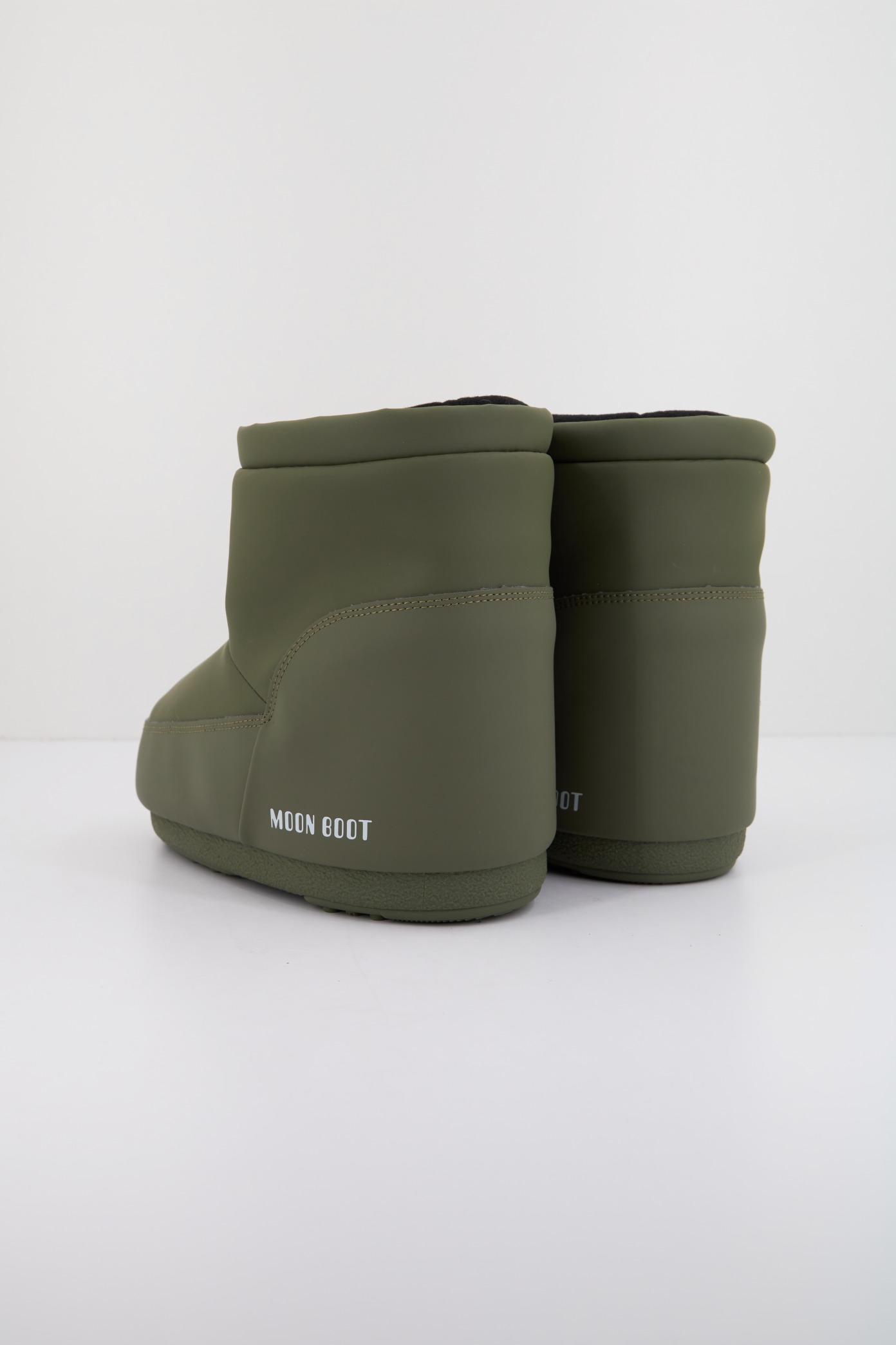 MOON BOOT MB ICON LOW NOLAC en color VERDE  (3)