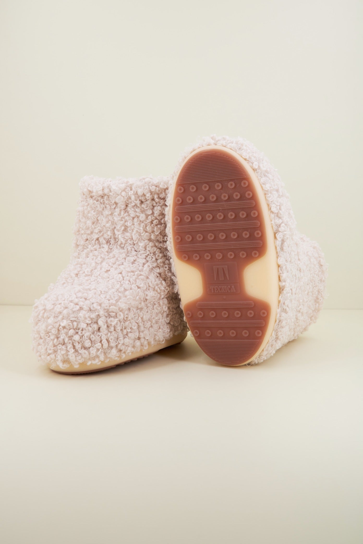 MOON BOOT MB ICON LOW FAUX CURLY en color BLANCO  (4)