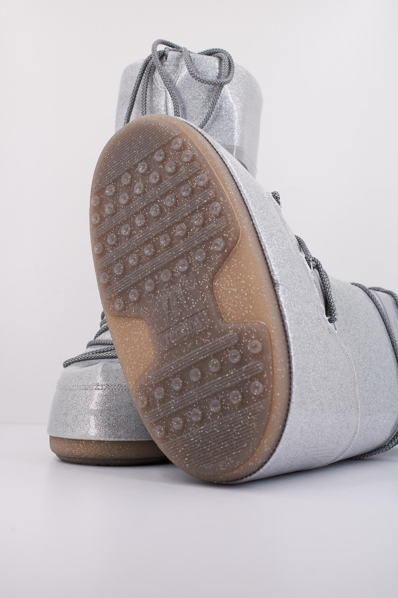 MOON BOOT MB ICON GLITTER en color PLATA  (5)