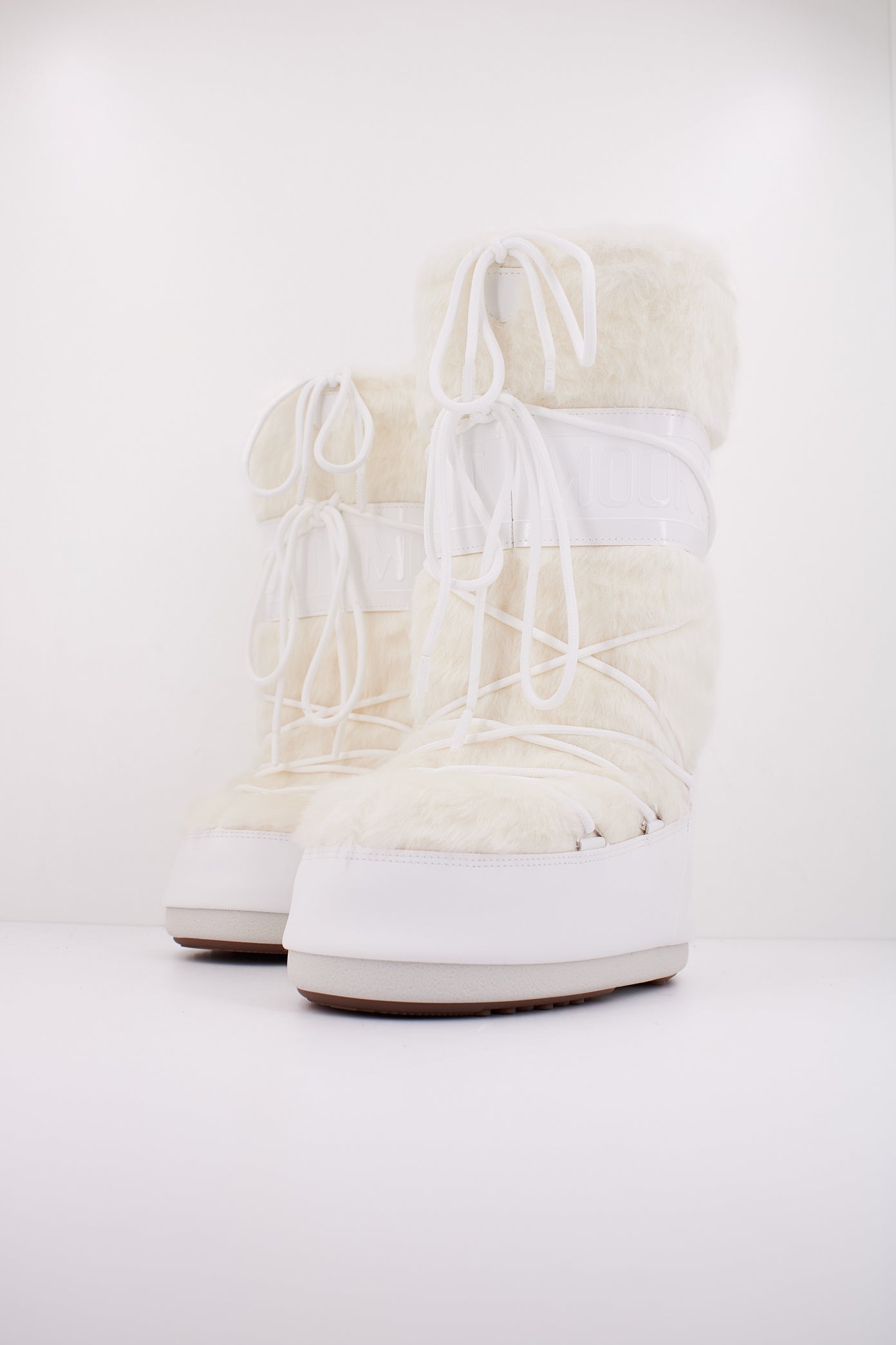 MOON BOOT MB ICON FAUX en color BLANCO  (2)