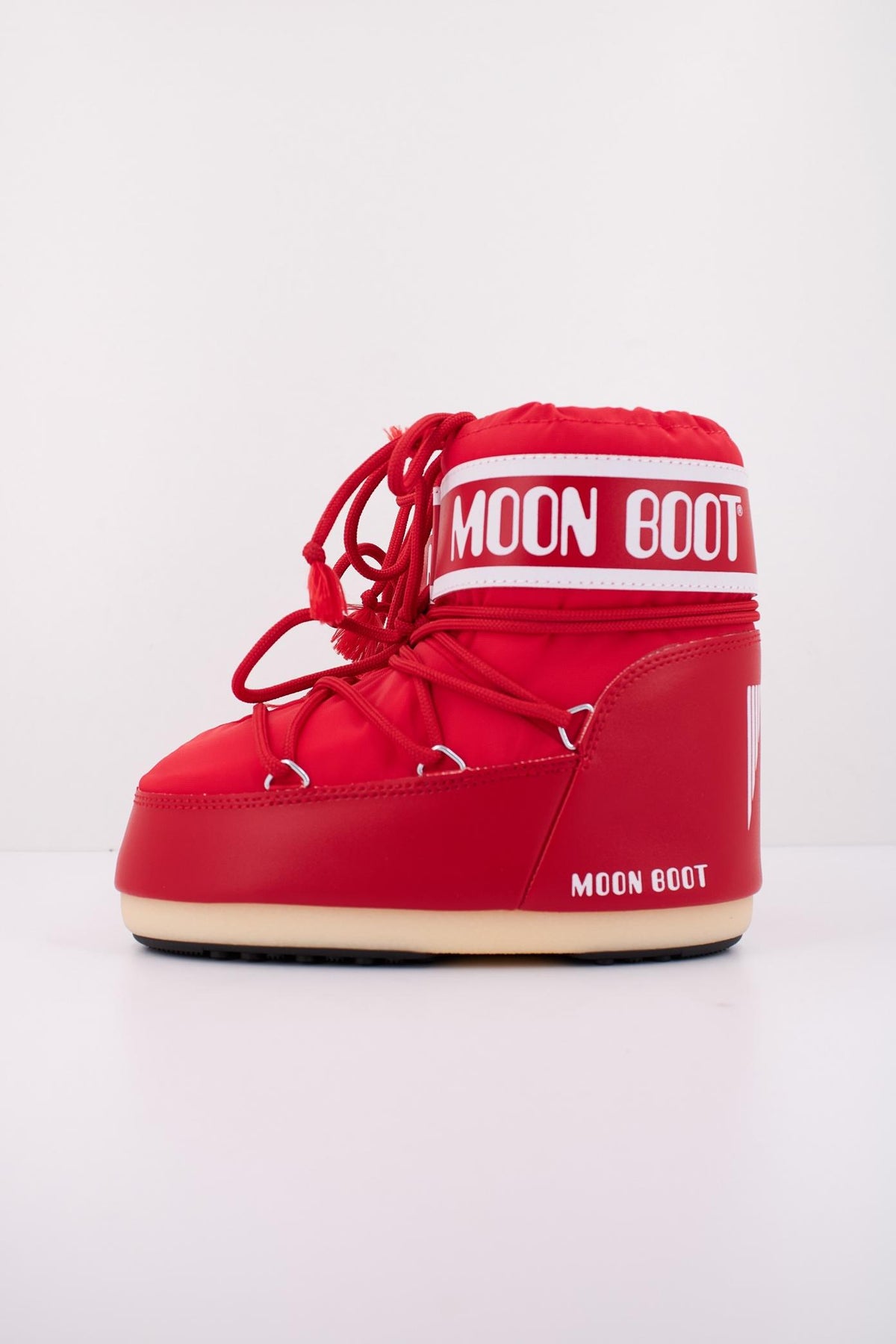 MOON BOOT ICON LOW NYLON  K en color ROJO  (1)