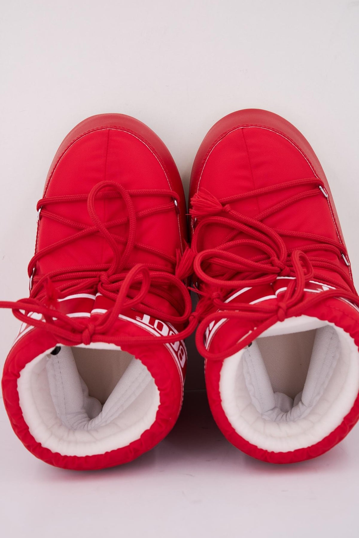 MOON BOOT ICON LOW NYLON  K en color ROJO  (3)