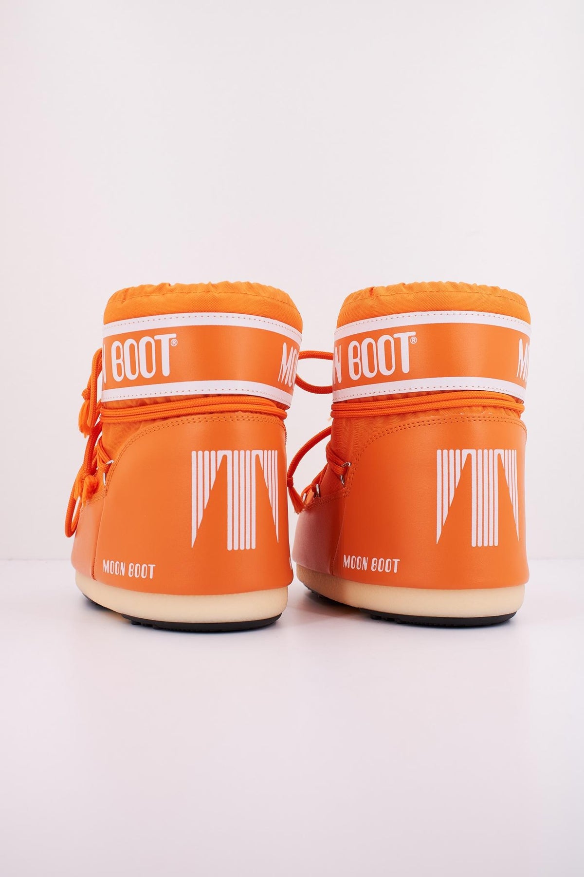 MOON BOOT ICON LOW NYLON  K en color NARANJA  (4)