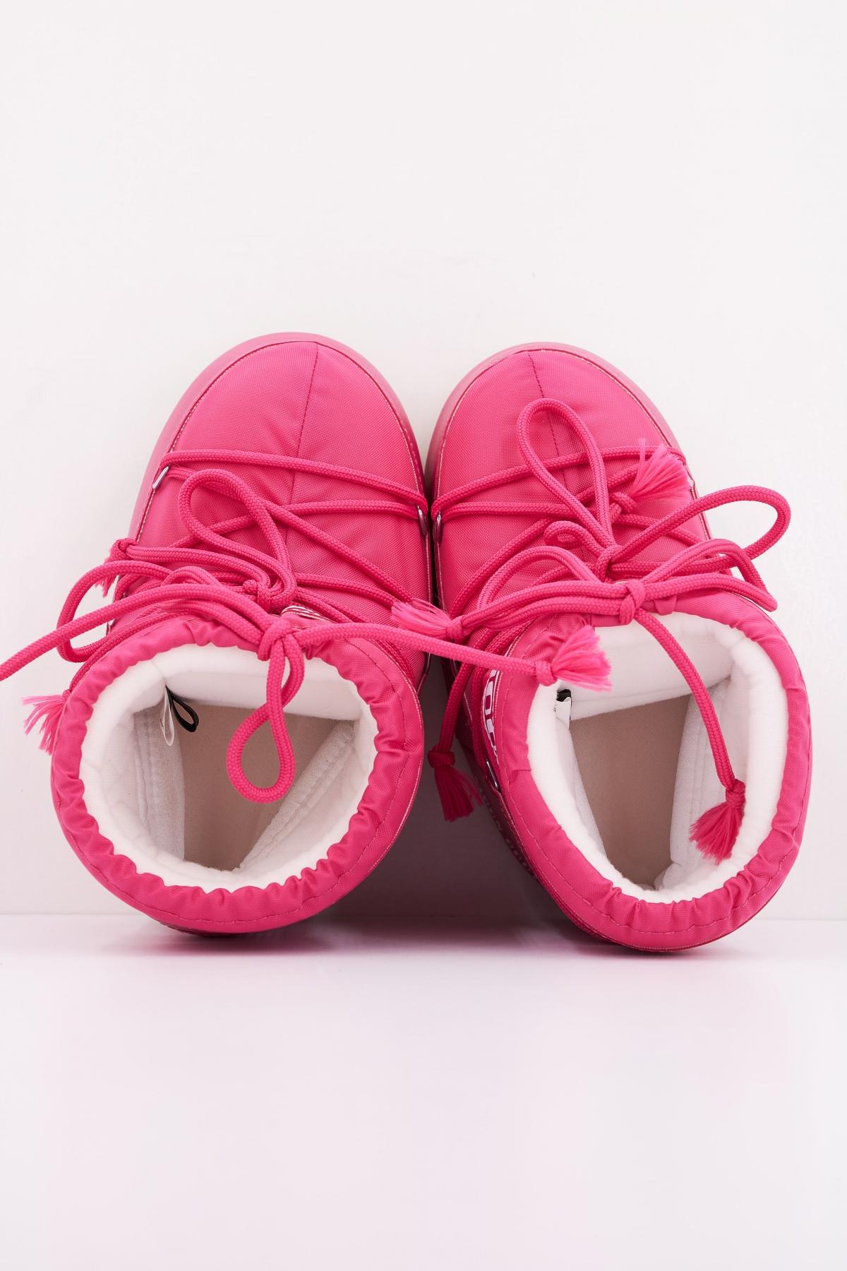 MOON BOOT ICON LOW NYLON  K en color ROSA  (3)