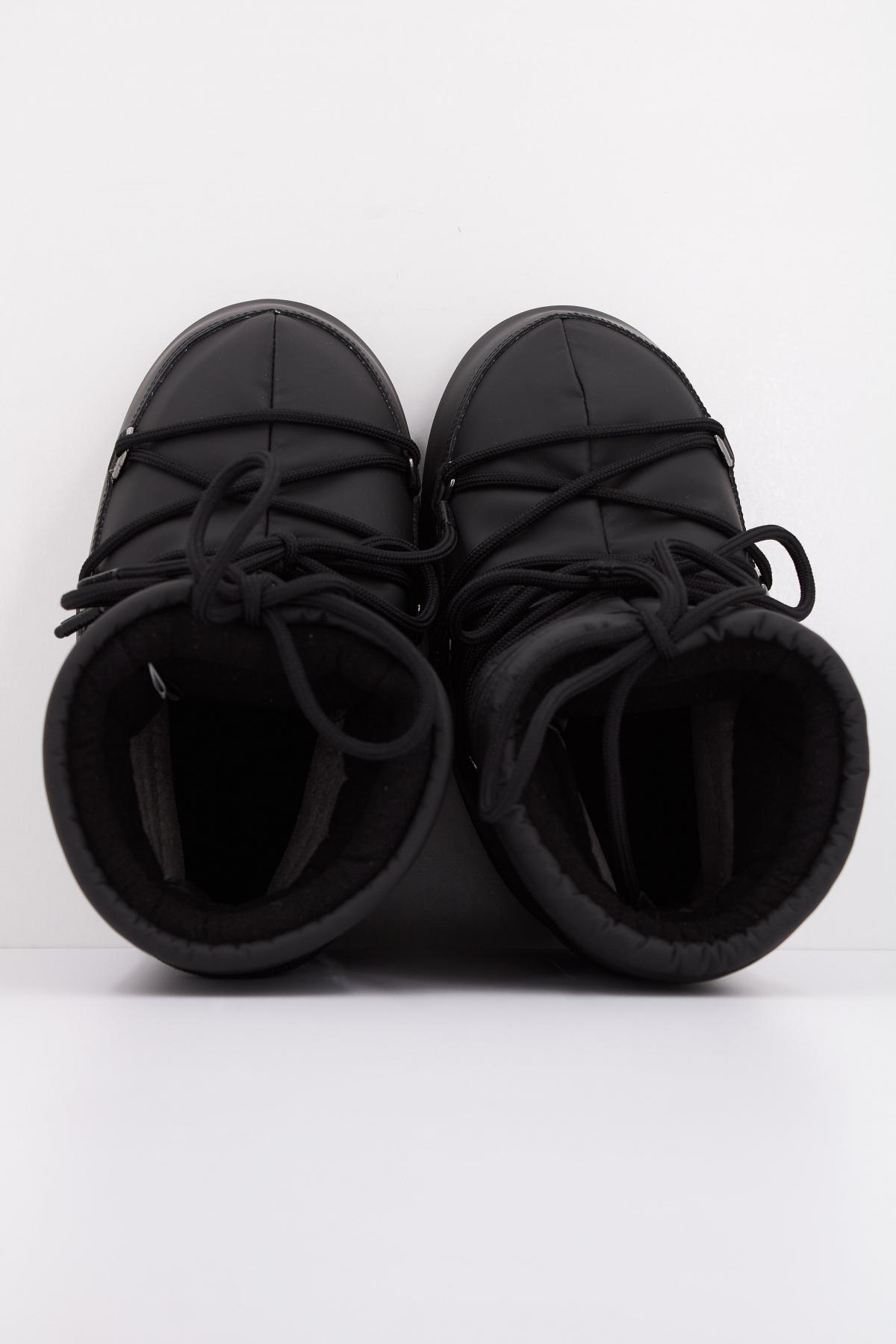 MOON BOOT ICON LOW RUBBER  K en color NEGRO  (3)