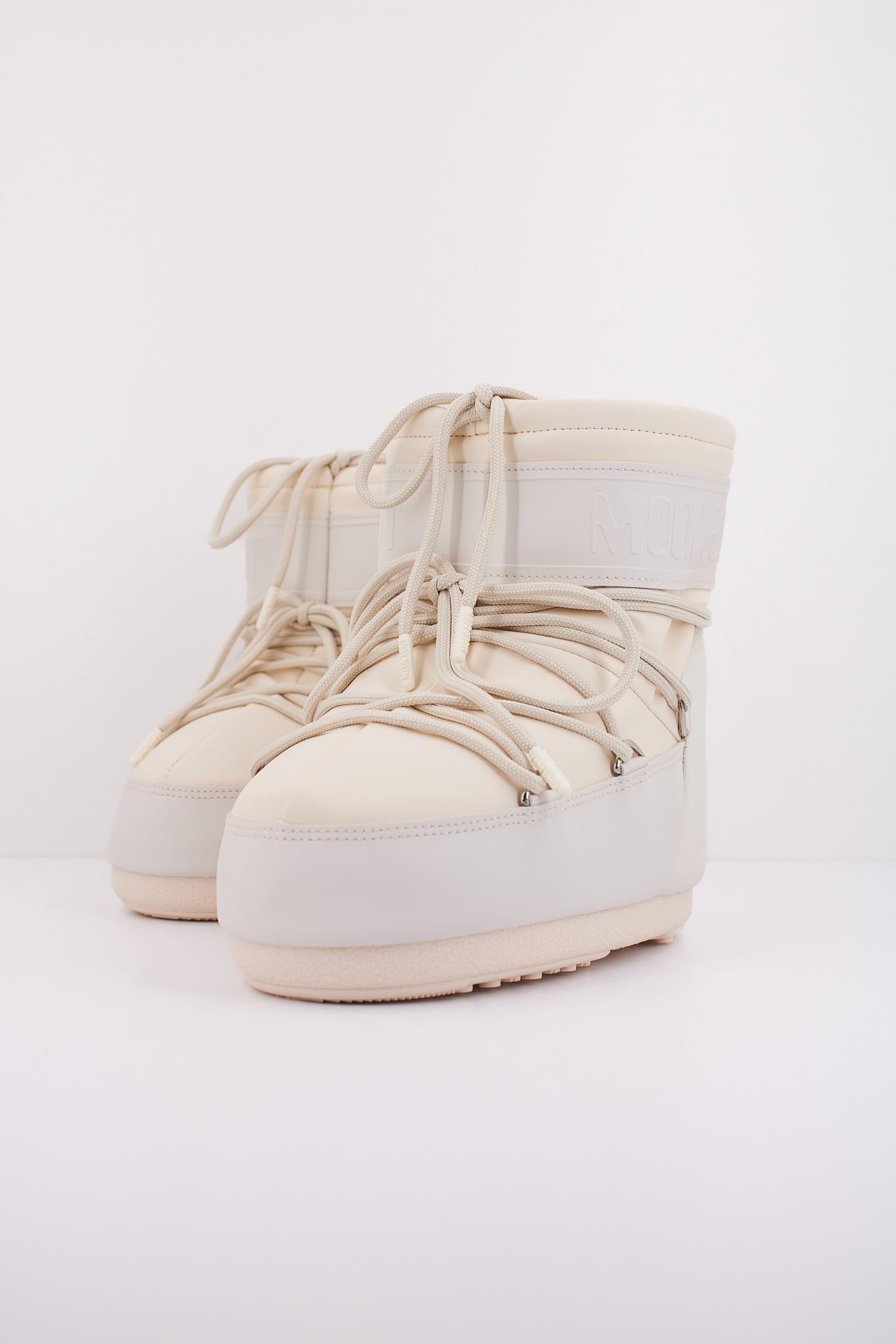 MOON BOOT  MB ICON LOW RUBBE en color BLANCO  (2)