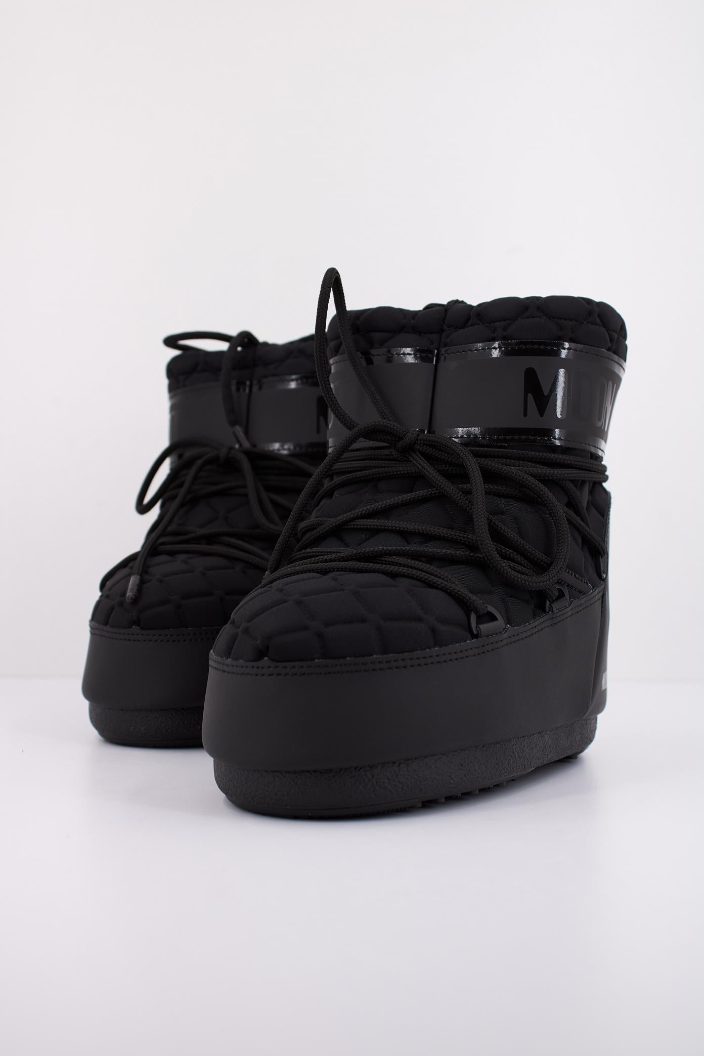 MOON BOOT MB ICON LOW QUILT en color NEGRO  (2)