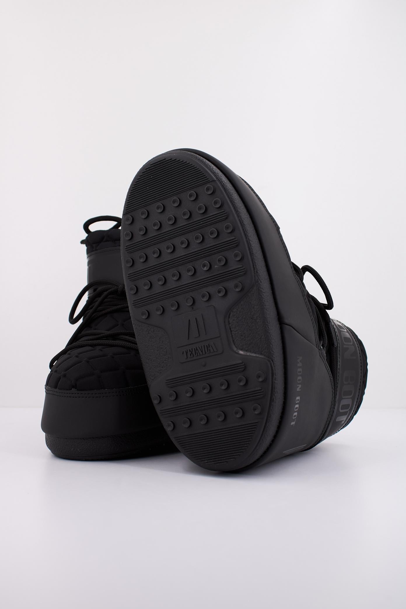 MOON BOOT MB ICON LOW QUILT en color NEGRO  (5)