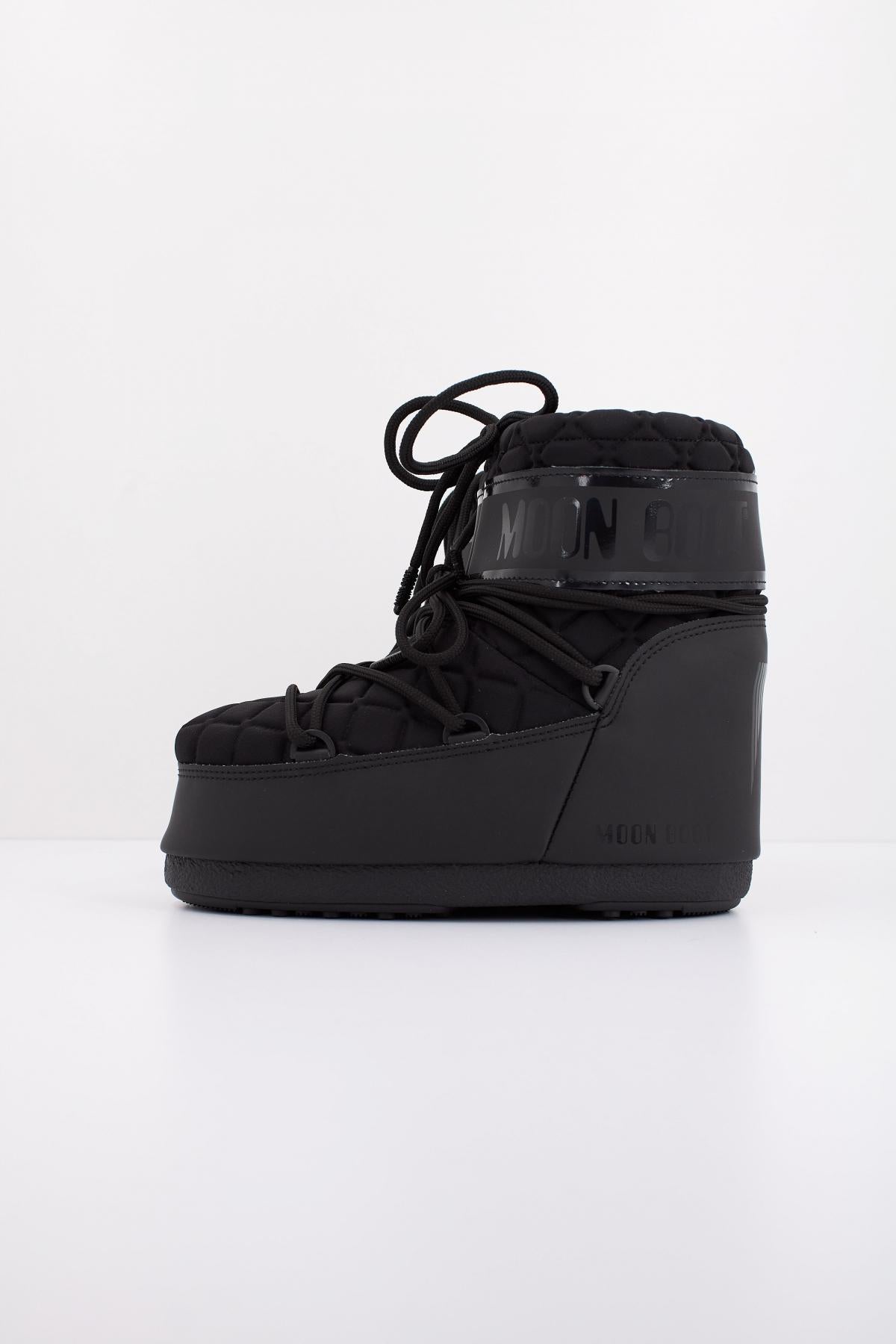 MOON BOOT ICON LOW QUILT  K en color NEGRO  (1)