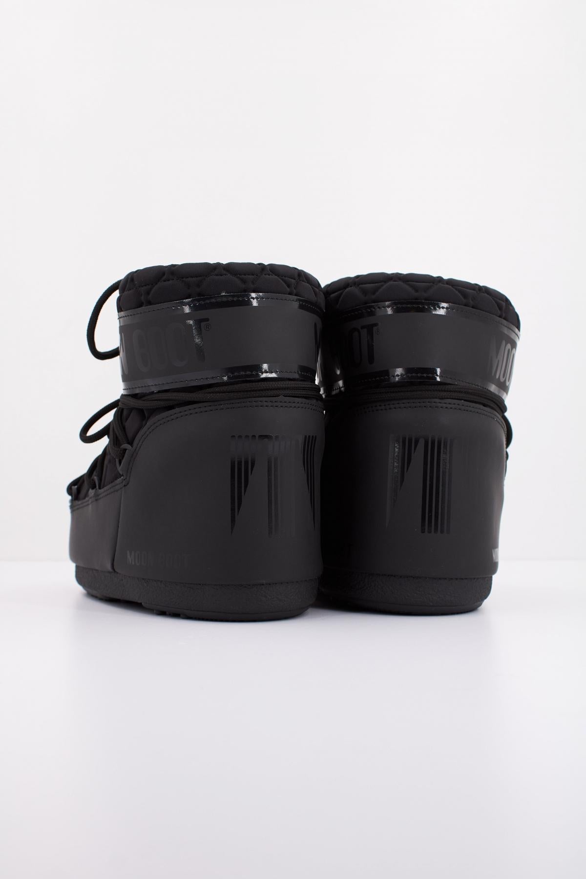 MOON BOOT ICON LOW QUILT  K en color NEGRO  (4)