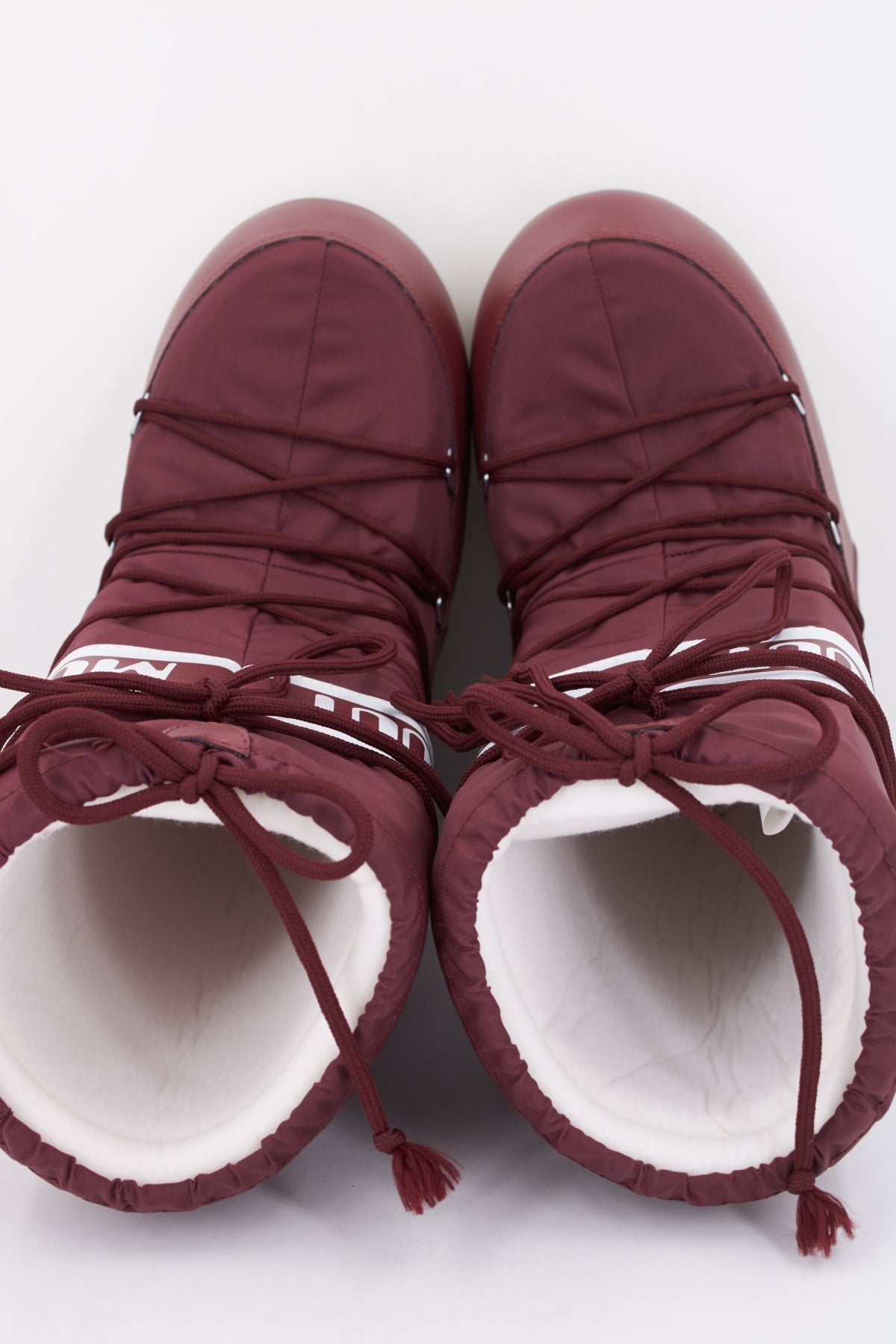 MOON BOOT MB ICON NYLON en color BURDEOS  (3)