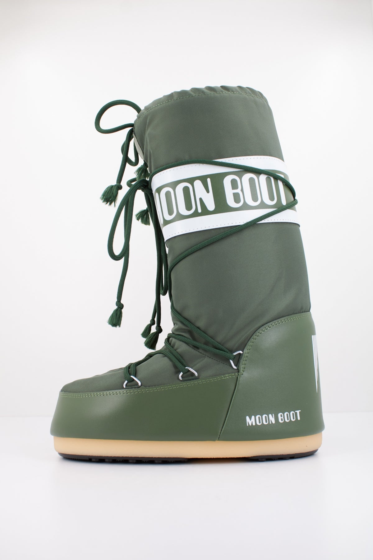 MOON BOOT MB ICON NYLON en color VERDE  (1)