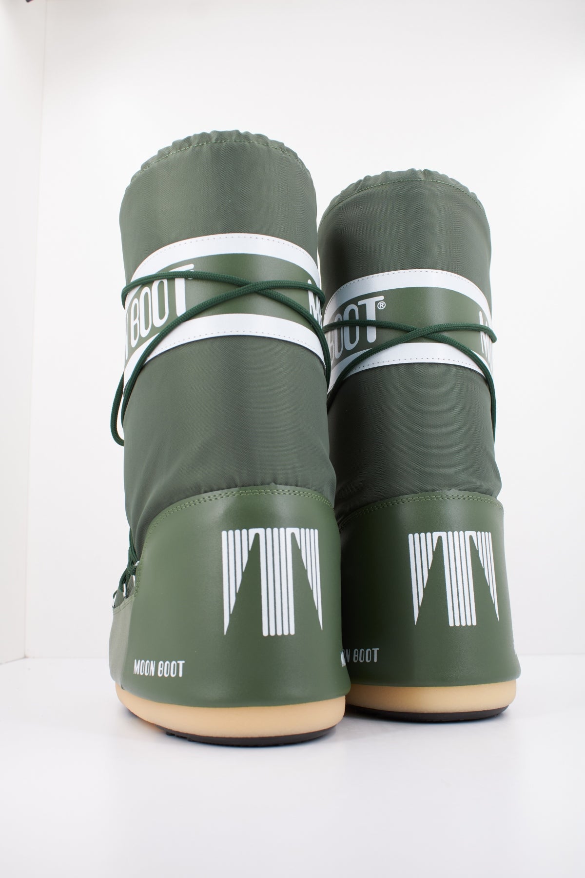 MOON BOOT MB ICON NYLON en color VERDE  (4)