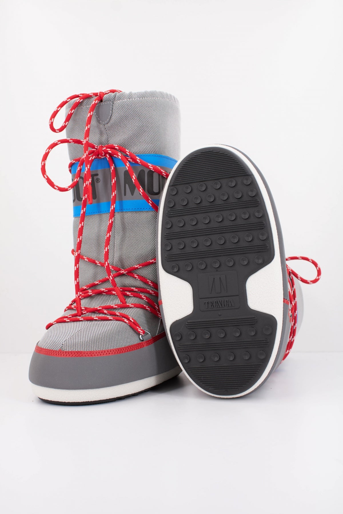 MOON BOOT MB ICON SPACE RACING en color PLATA  (5)