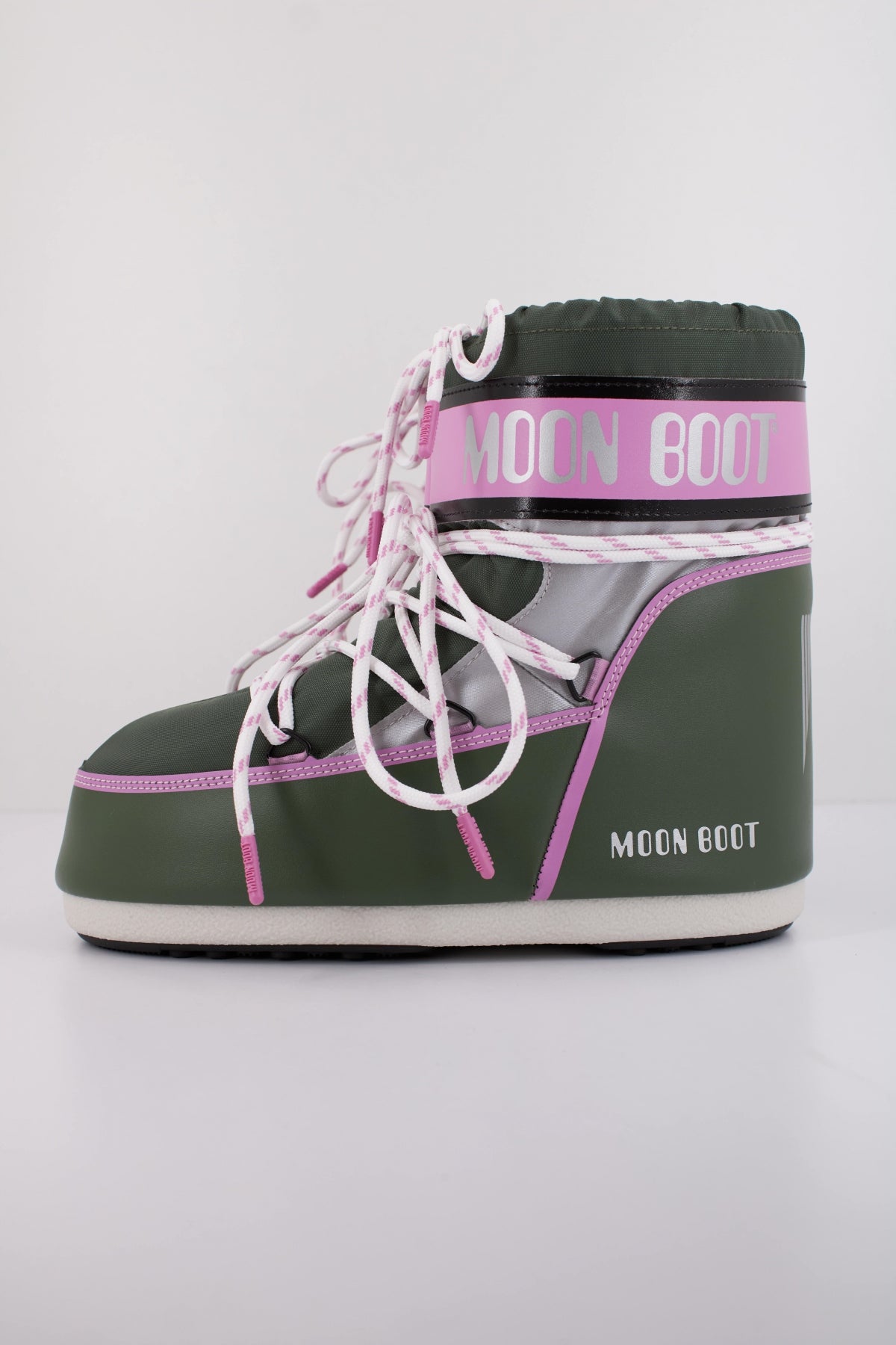 MOON BOOT H MB ICON LOW SPACE RACI  en color VERDE  (1)