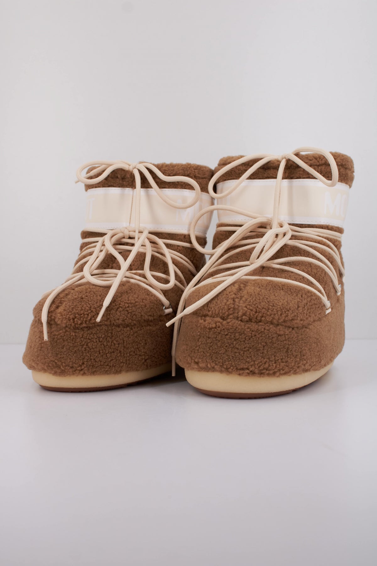 MOON BOOT MB ICON LOW FLEECE en color MARRON  (2)