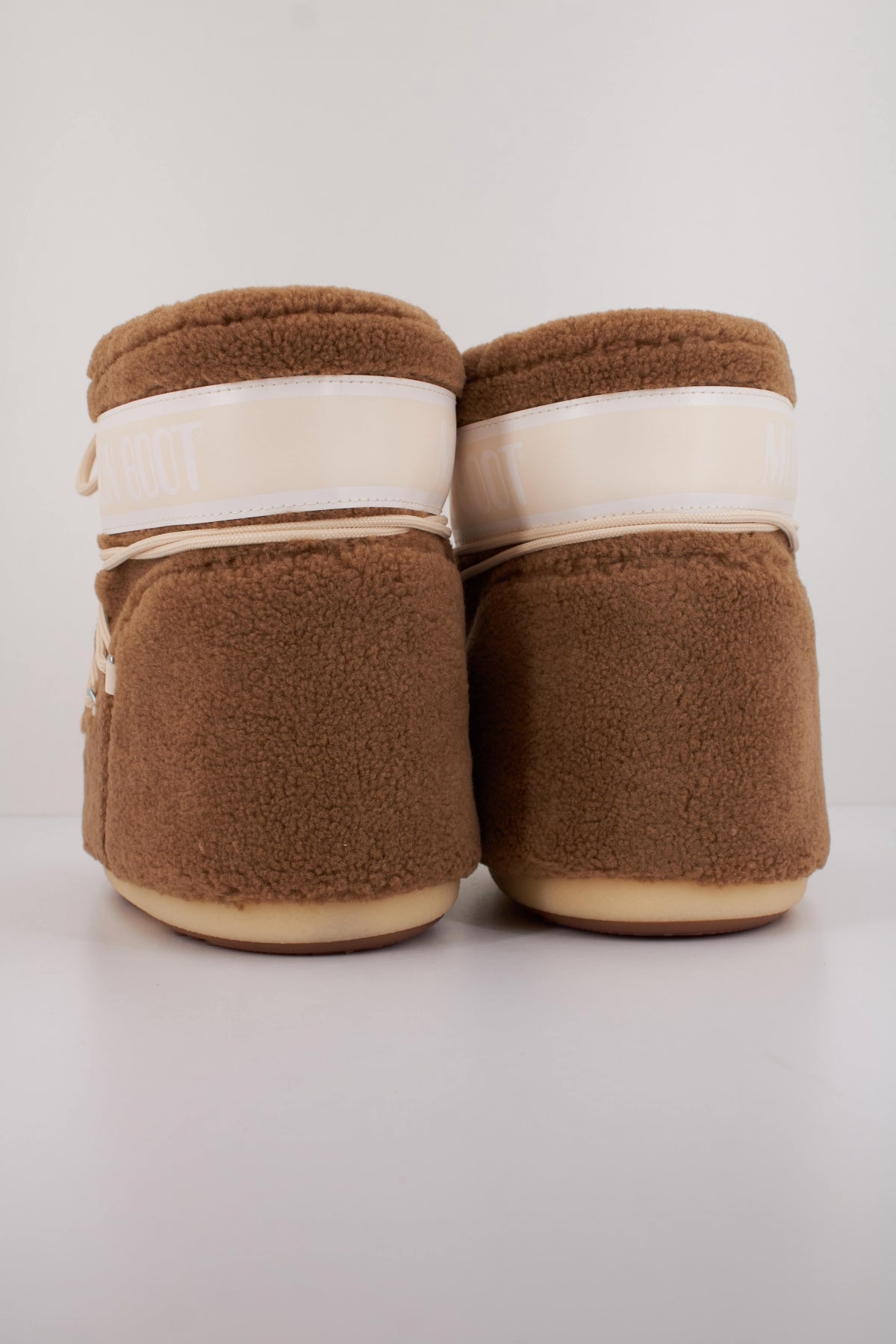 MOON BOOT MB ICON LOW FLEECE en color MARRON  (3)