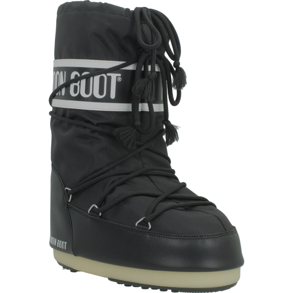 MOON BOOT MB ICON NYLON en color NEGRO  (5)