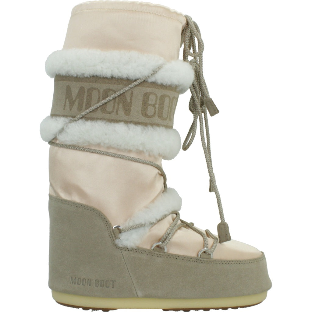 MOON BOOT MB ICON PEARLY PLUS en color NUDE  (4)