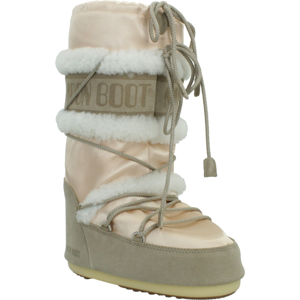 MOON BOOT MB ICON PEARLY PLUS en color NUDE  (5)