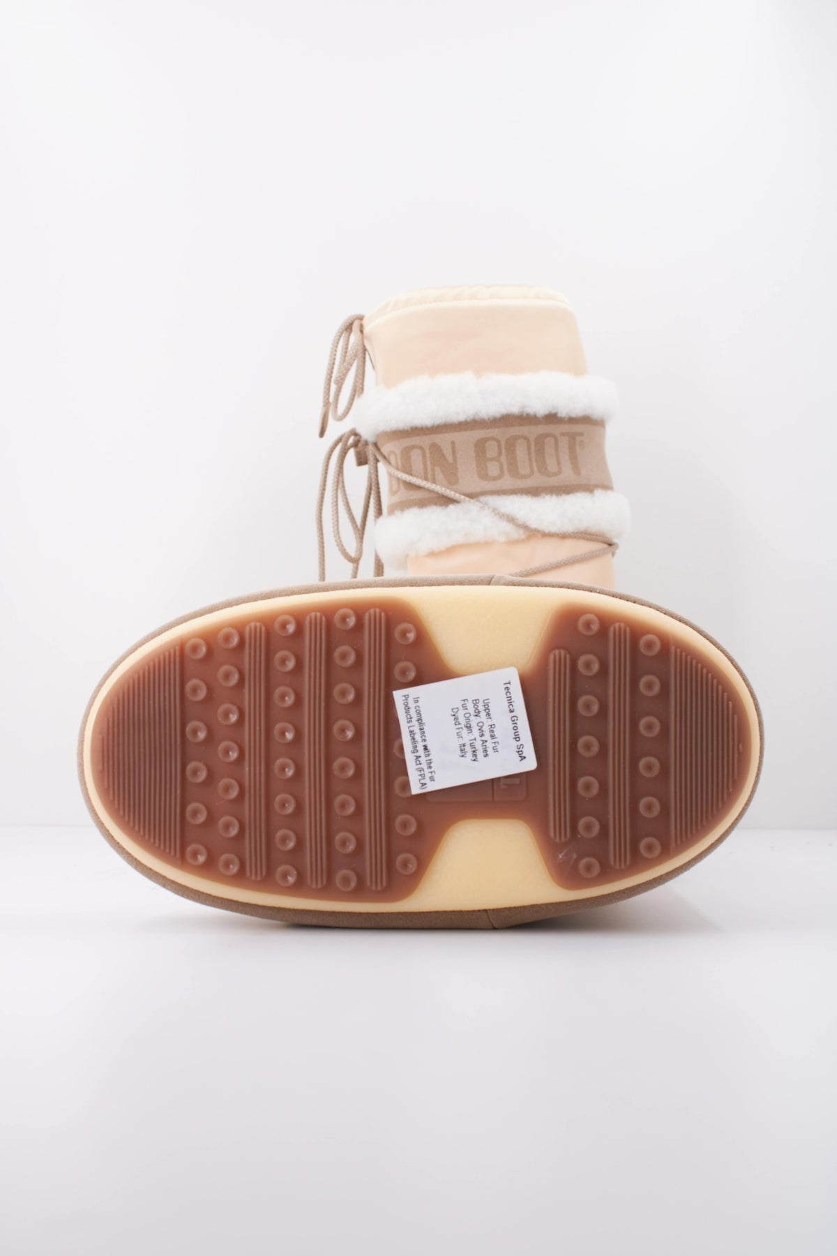 MOON BOOT ICON PEARLY PLUS   en color NUDE  (5)