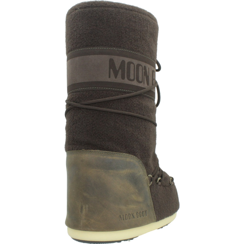MOON BOOT MB ICON NUBUCK FELT en color MARRON  (3)