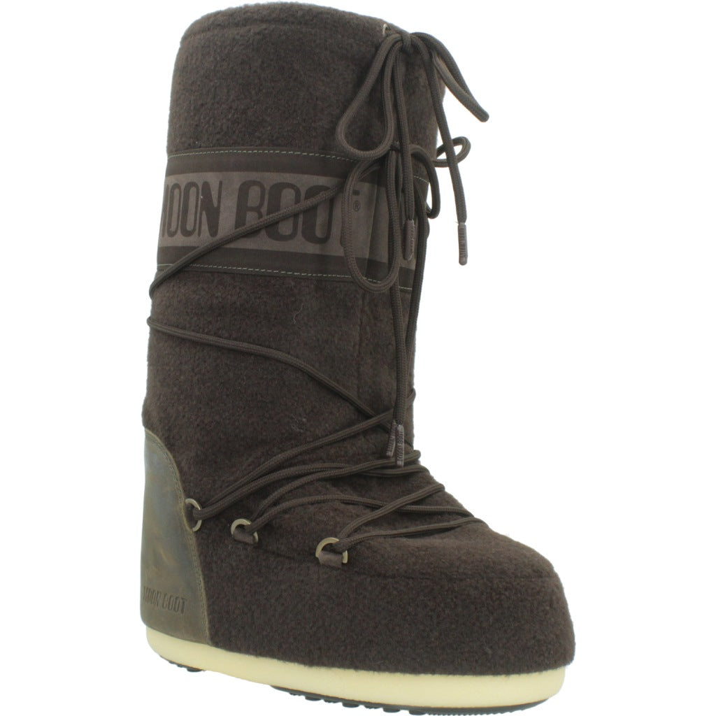 MOON BOOT MB ICON NUBUCK FELT en color MARRON  (5)