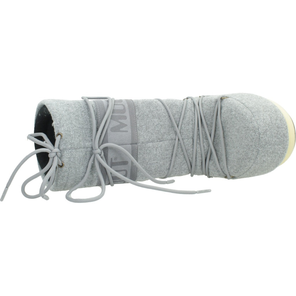 MOON BOOT MB ICON NUBUCK FELT en color GRIS  (7)