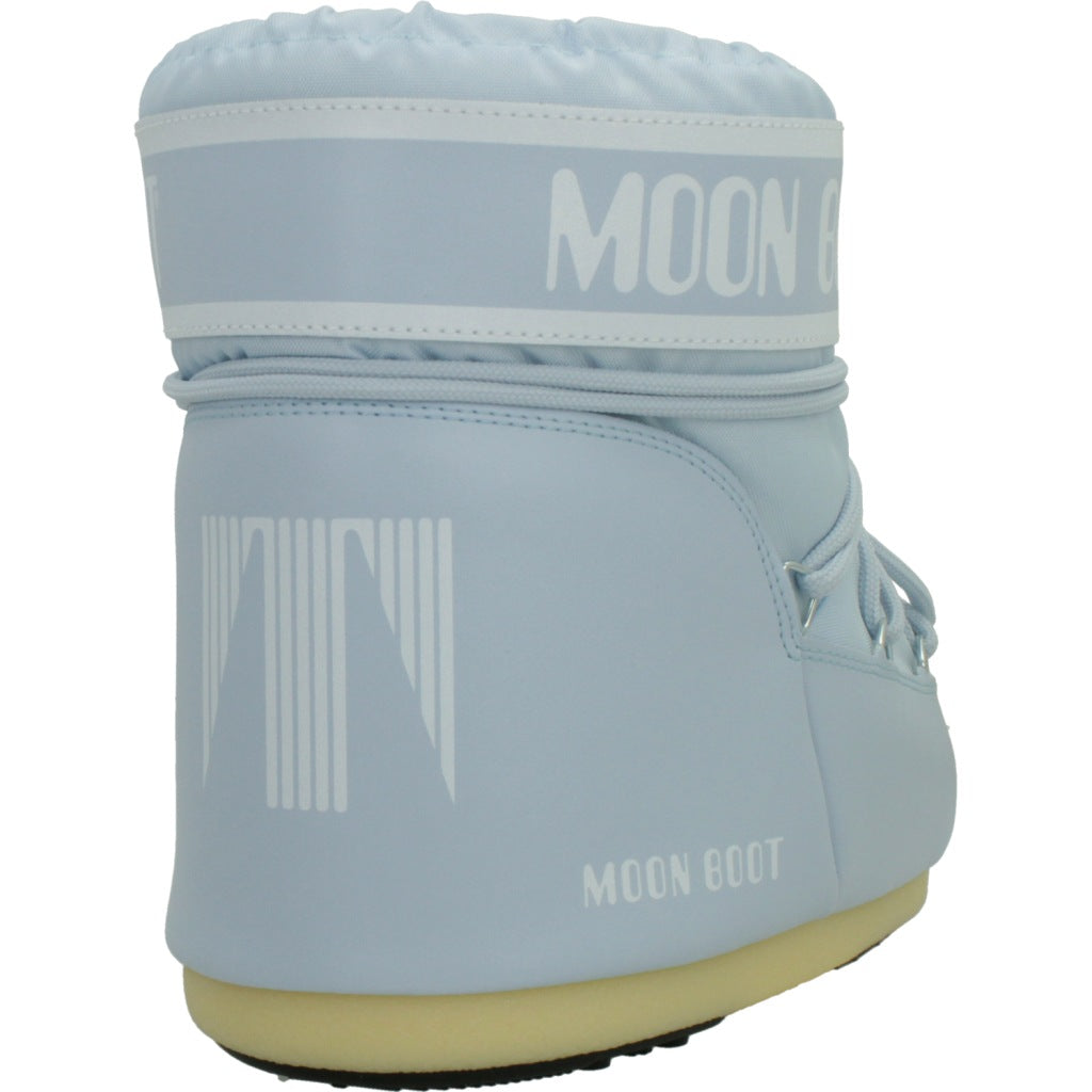 MOON BOOT MB ICON LOW NYLON en color AZUL  (3)