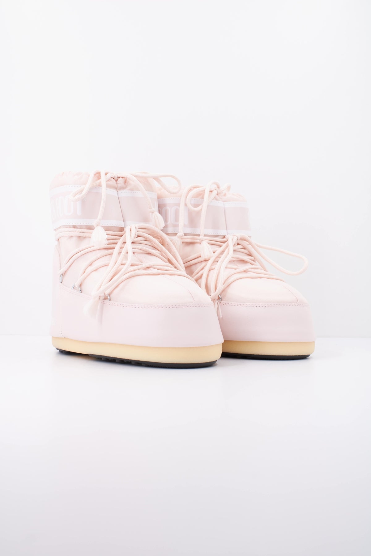 MOON BOOT ICON LOW NYLON   en color ROSA  (2)