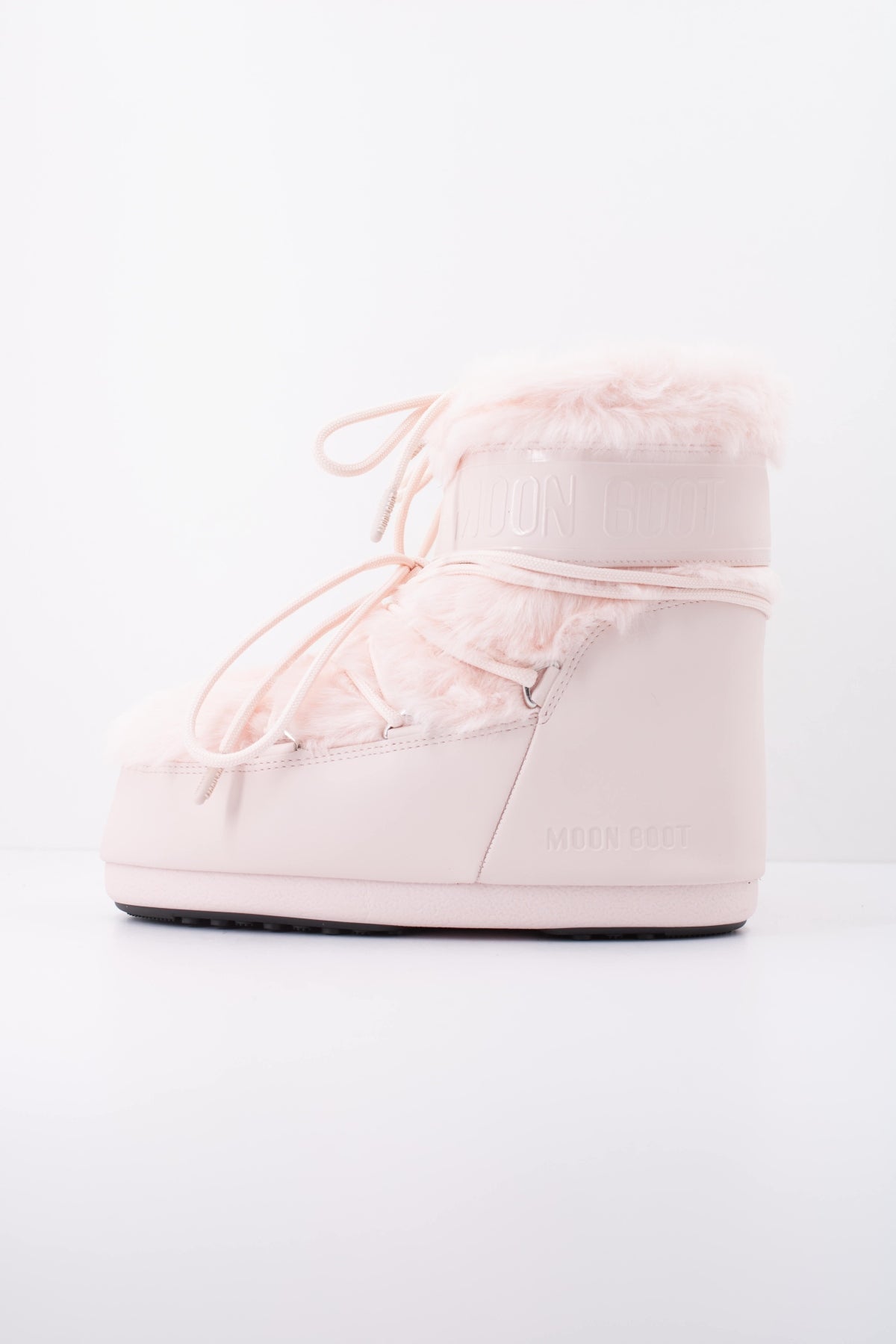 MOON BOOT ICON LOW FAUX FUR   en color ROSA  (1)