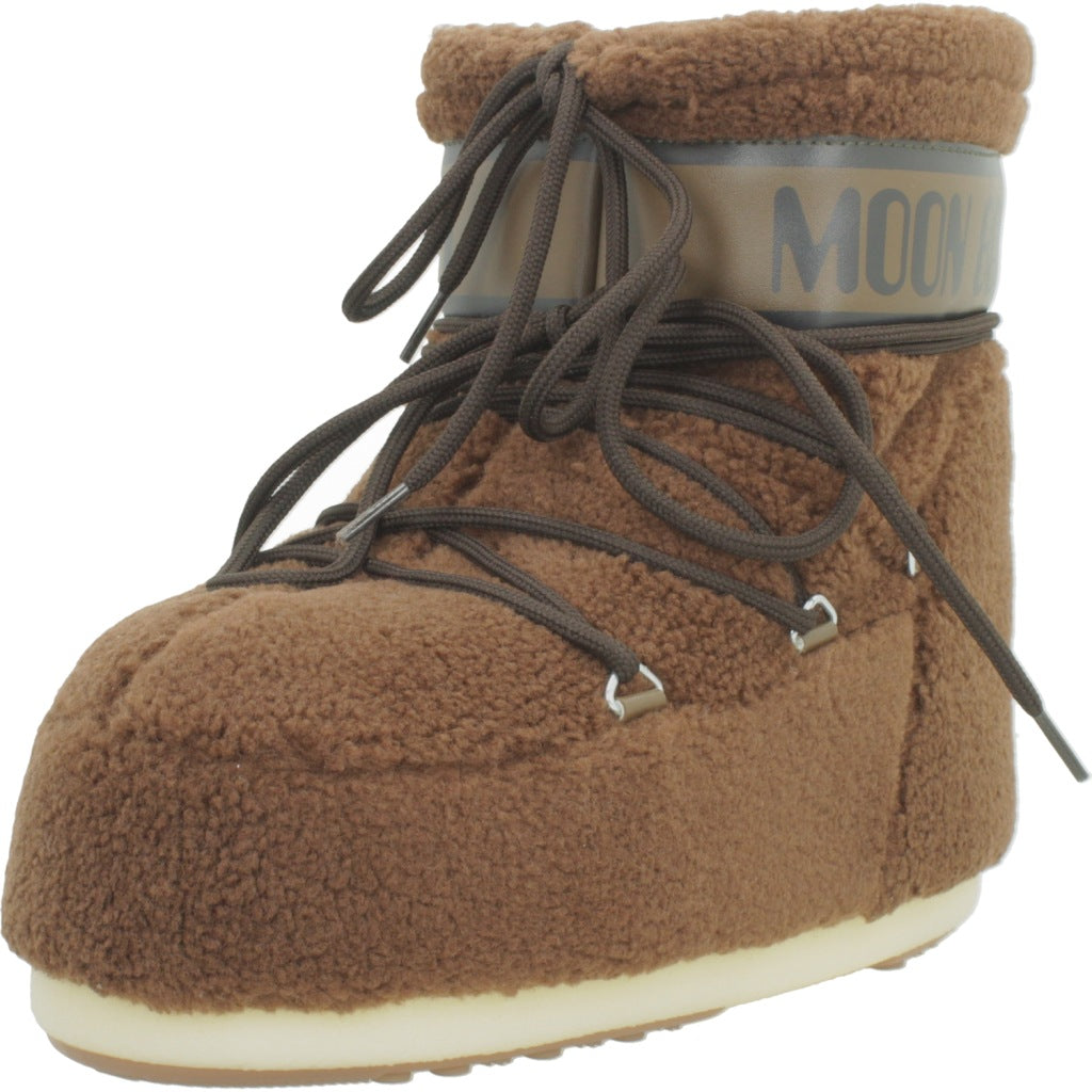MOON BOOT MB ICON LOW FLEECE en color MARRON  (1)