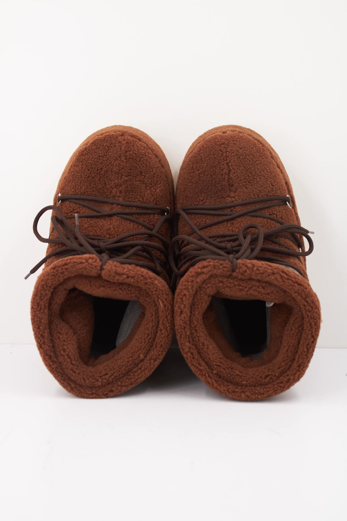 MOON BOOT ICON LOW FLEECE   en color MARRON  (3)