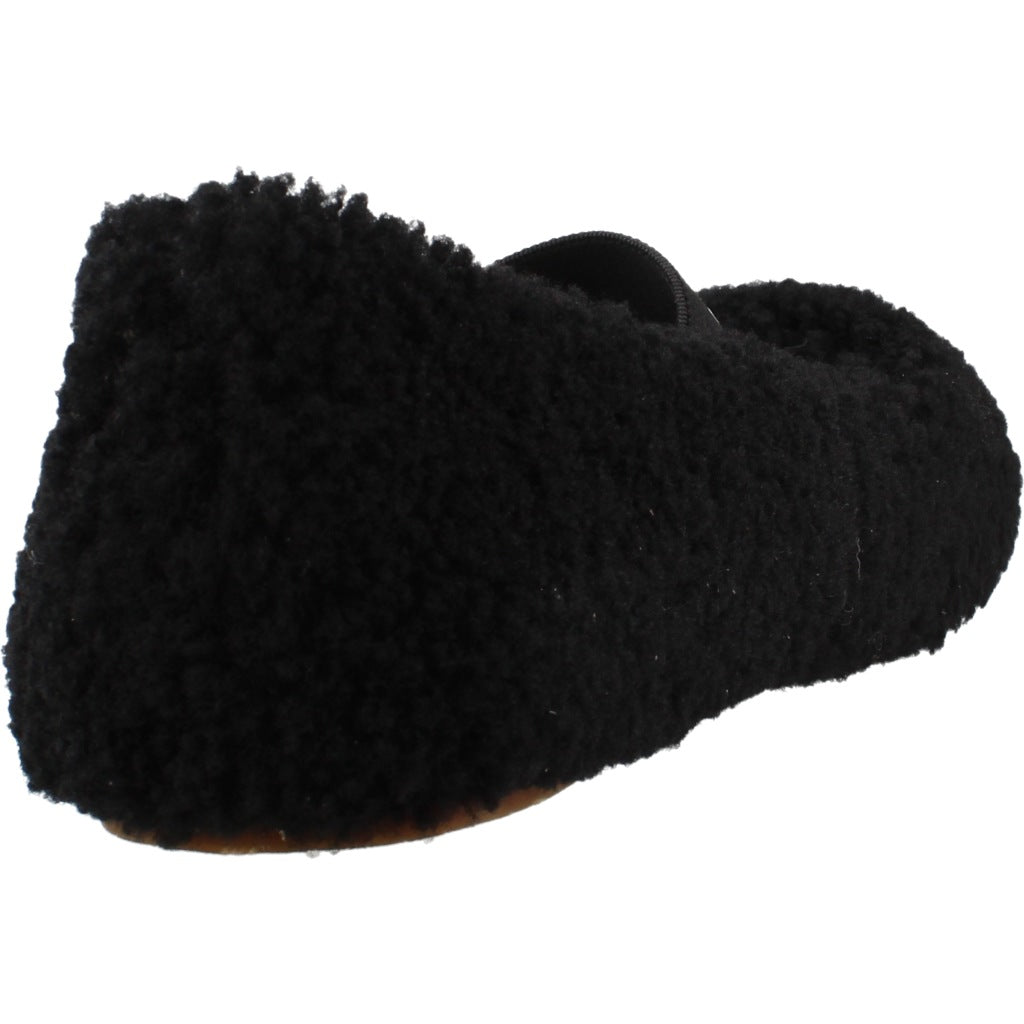 MOON BOOT MB SHEARLING BALLERINA en color NEGRO  (3)