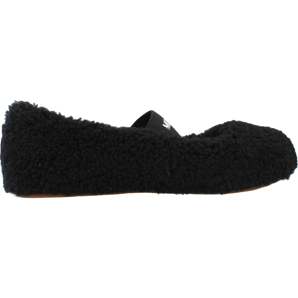 MOON BOOT MB SHEARLING BALLERINA en color NEGRO  (4)