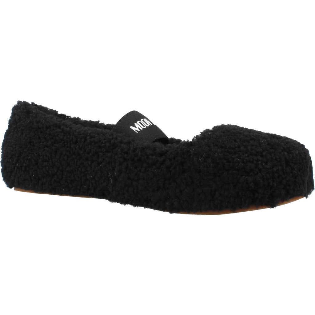 MOON BOOT MB SHEARLING BALLERINA en color NEGRO  (5)