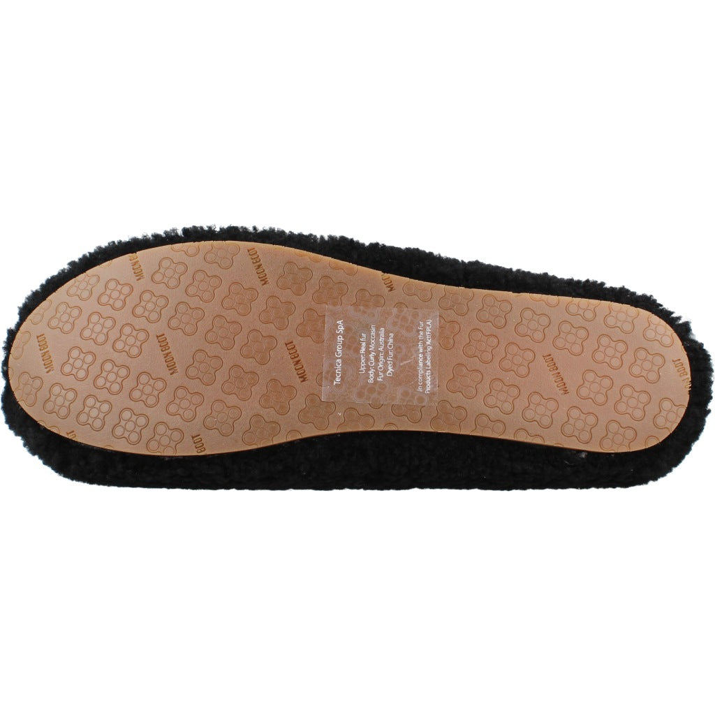 MOON BOOT MB SHEARLING BALLERINA en color NEGRO  (6)