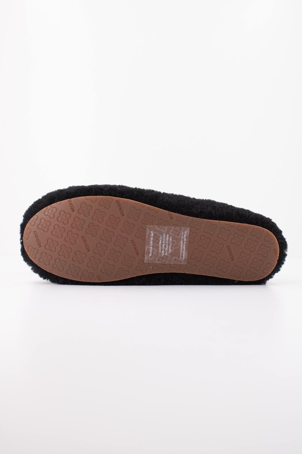 MOON BOOT SHEARLING BALLERINA   en color NEGRO  (5)