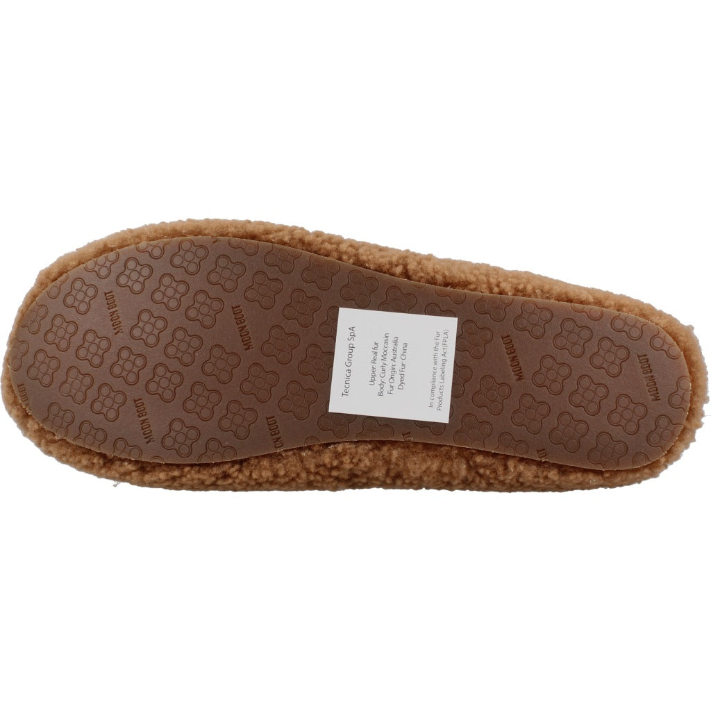 MOON BOOT SHEARLING BALLERINA   en color MARRON  (6)
