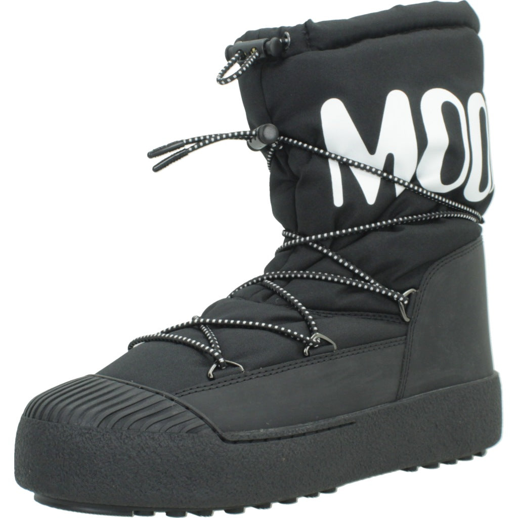 MOON BOOT MB MTRACK POLAR NYLON en color NEGRO  (1)