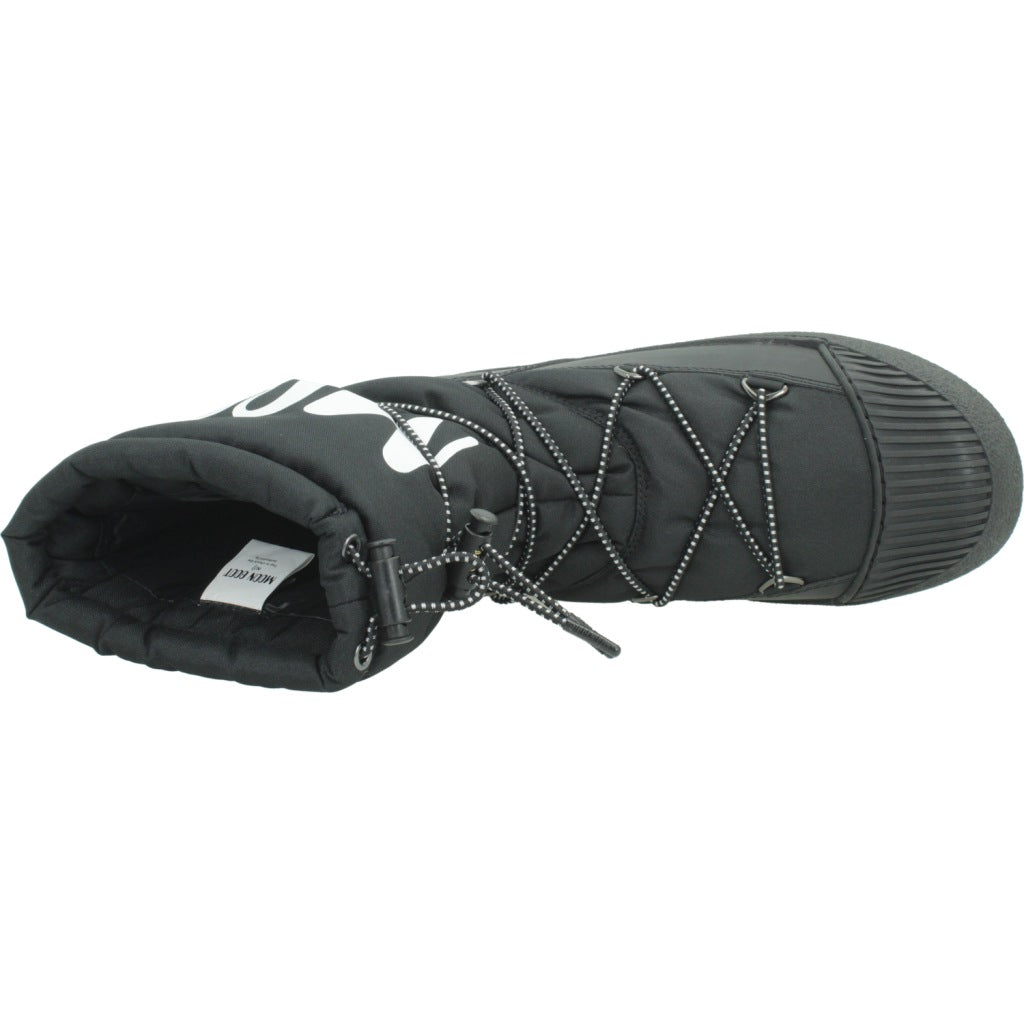MOON BOOT MB MTRACK POLAR NYLON en color NEGRO  (7)