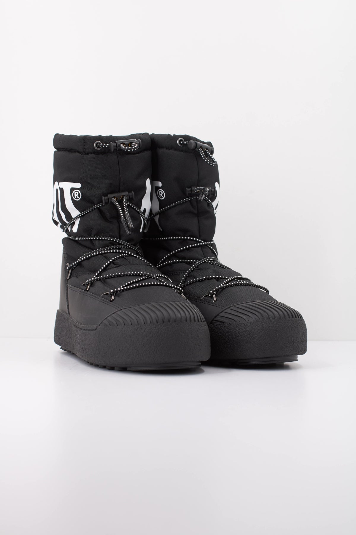 MOON BOOT MTRACK POLAR NYLON   en color NEGRO  (2)