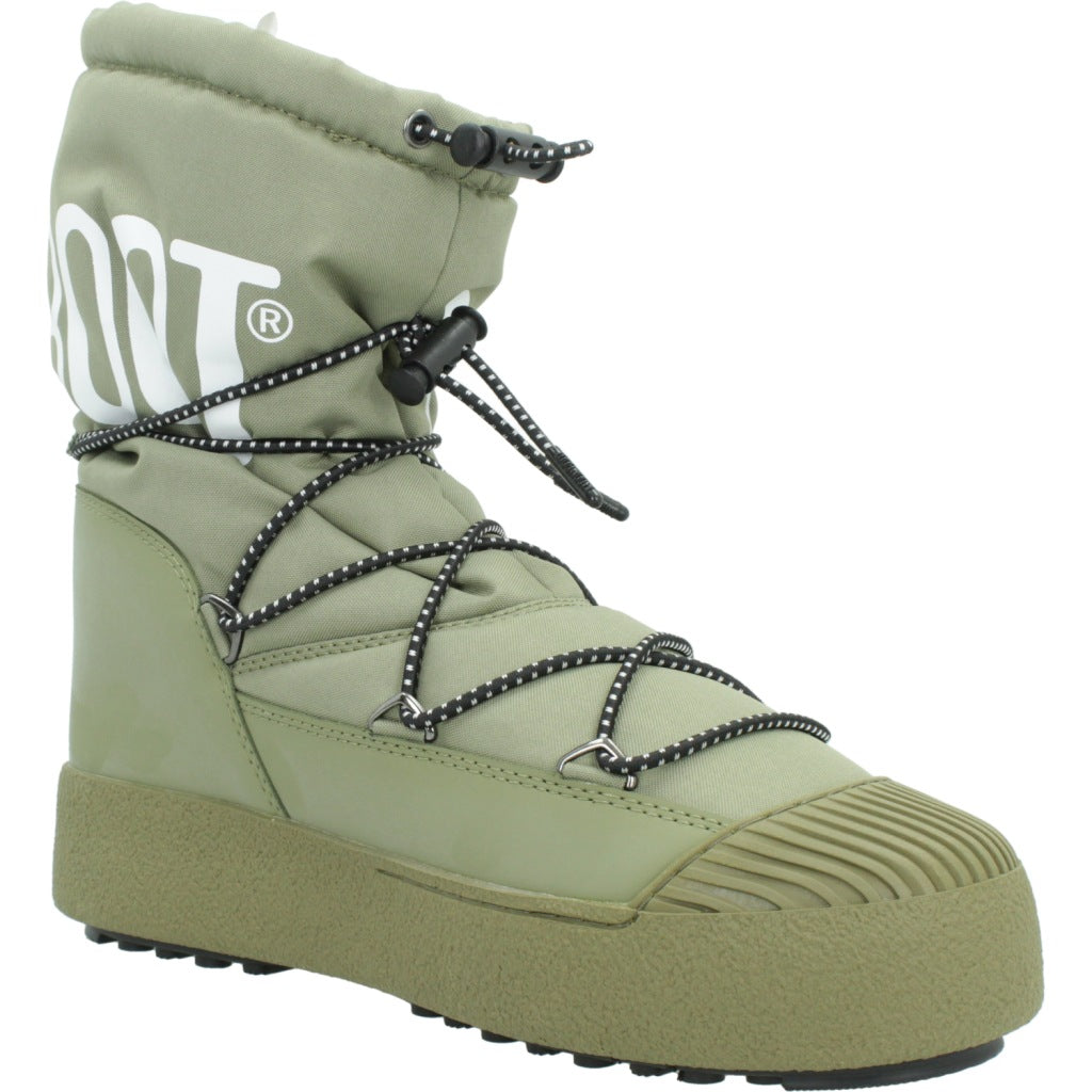 MOON BOOT MB MTRACK POLAR NYLON en color VERDE  (5)